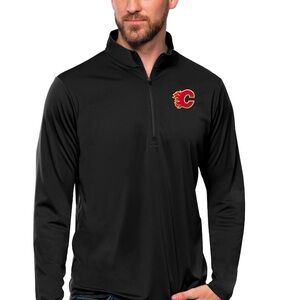 NHL Calgary Flames - Men’s 1/4 Zip Fleece sweater